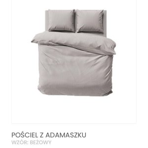 Pościel adamaszek 160x200 kolekcja PURE - DETEXPOL