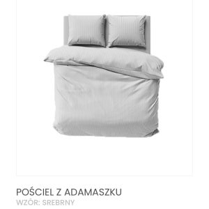 Pościel adamaszek 160x200 kolekcja PURE - DETEXPOL