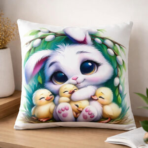 Poszewka ozdobna wielkanocna 40/40 bajkowa