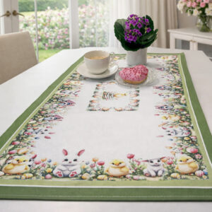 Bieżnik - szal 40x90 cm z motywem wielkanocnym