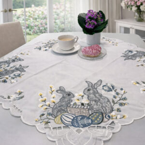 Bieżnik 85x85 cm z motywem wielkanocnym