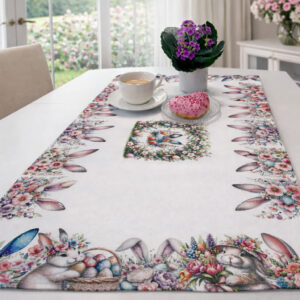 Bieżnik - szal 40x90 cm z motywem wielkanocnym