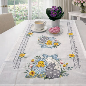 Bieżnik 60x120 cm z motywem wielkanocnym