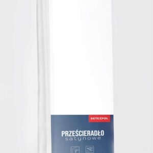 Prześcieradło satynowe z mikrowłókna 160x200 z gumką - DETEXPOL
