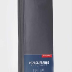 Prześcieradło satynowe z mikrowłókna 160x200 z gumką - DETEXPOL