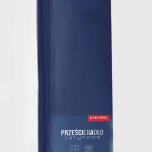 Prześcieradło satynowe z mikrowłókna 160x200 z gumką - DETEXPOL