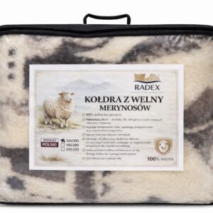 Kołdra z wełny merynosa 160/200  - RADEX