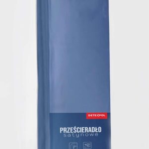Prześcieradło satynowe z mikrowłókna 160x200 z gumką - DETEXPOL