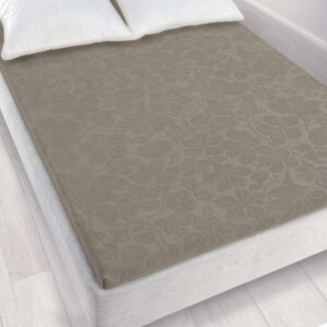 Prześcieradło frotte bez gumki 175x220 Tulipan – Zwoltex