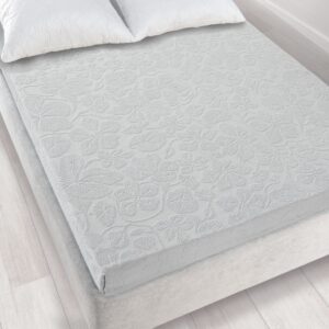 Prześcieradło frotte bez gumki 175x220 Tulipan – Zwoltex