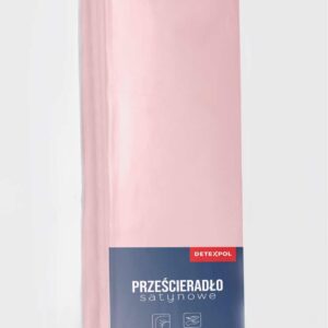 Prześcieradło satynowe z mikrowłókna 160x200 z gumką - DETEXPOL